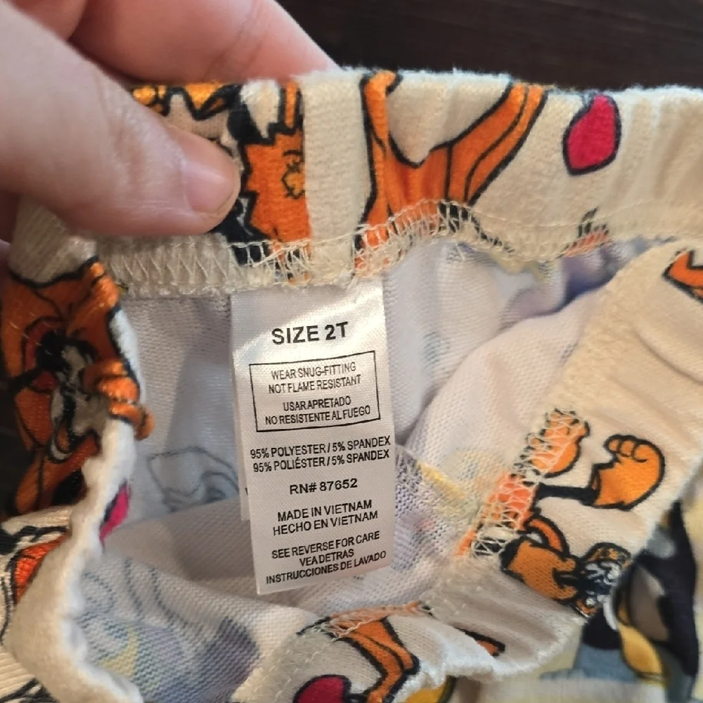Lot of 3 Character Pajama Pants - Bluey, Mickey Halloween, Minnie Mouse - 18M/2T
